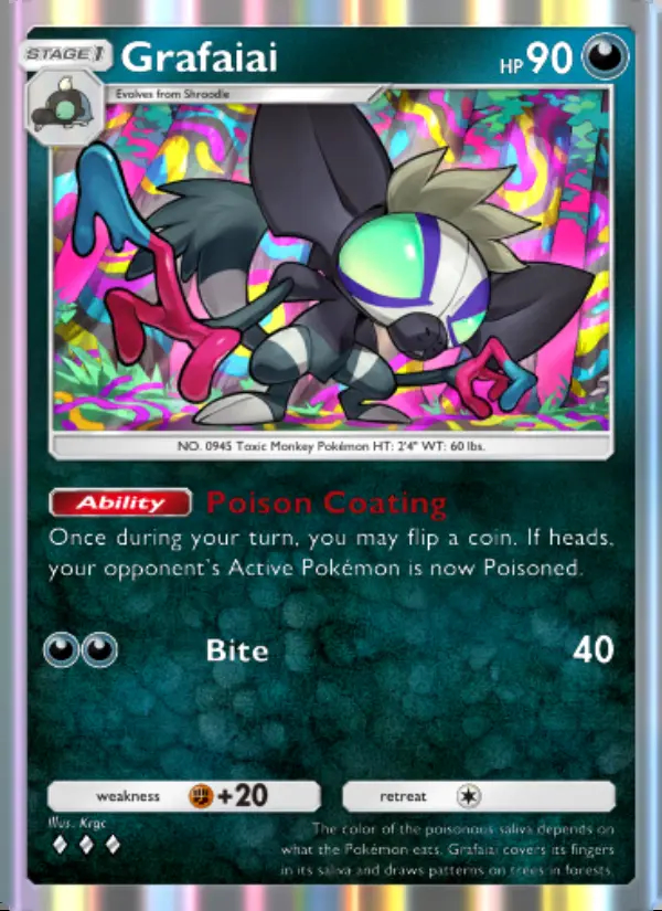 Image of the card Grafaiai
