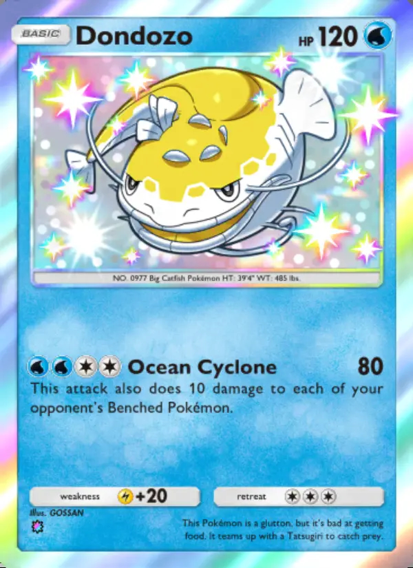 Image of the card Dondozo
