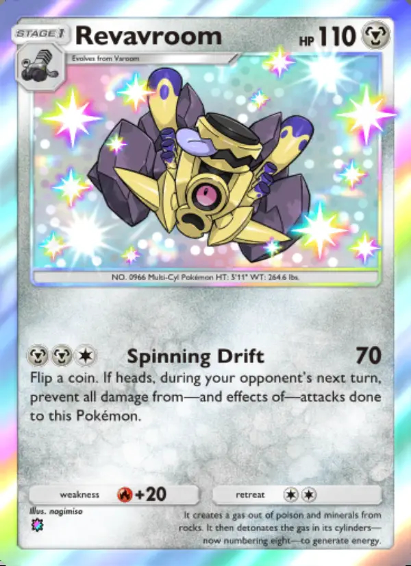 Image of the card Revavroom