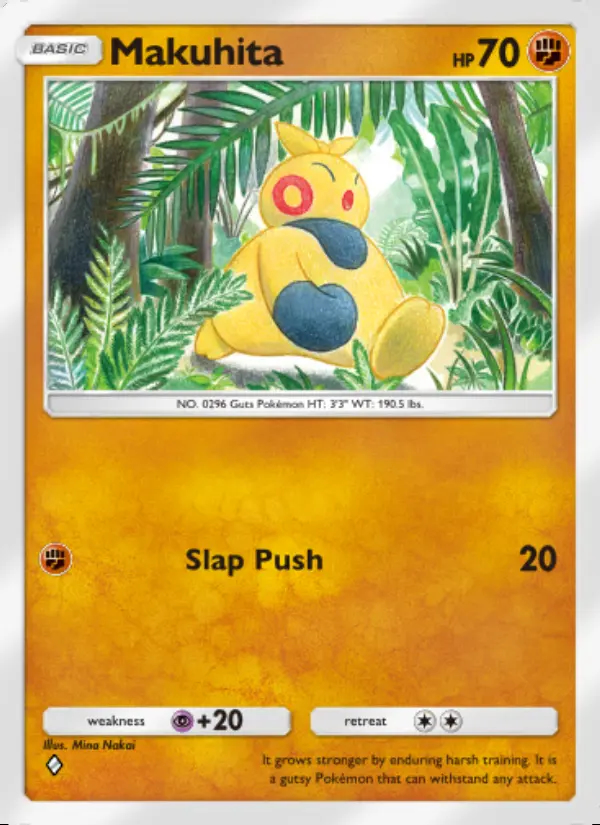 Image of the card Makuhita
