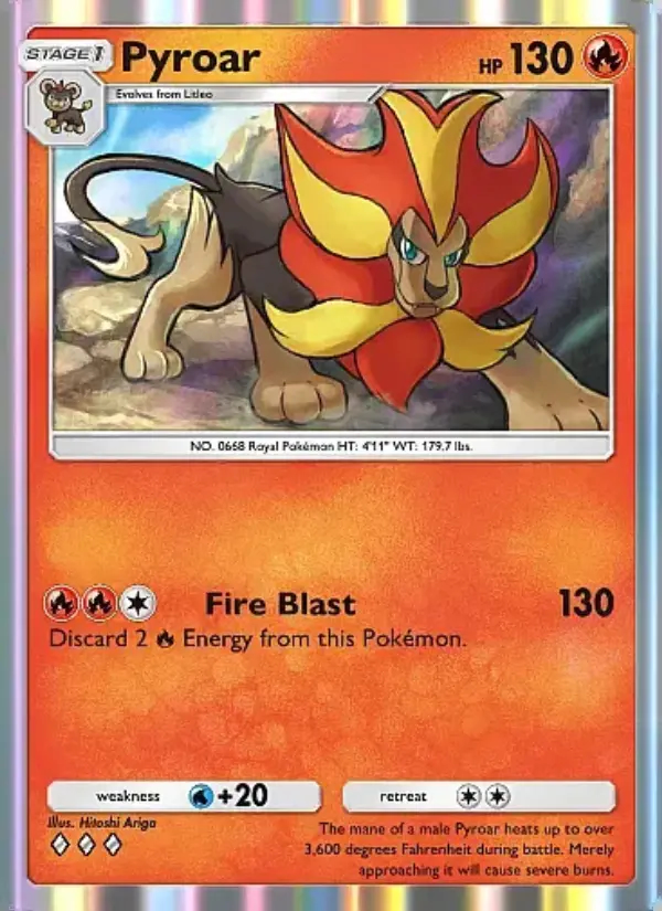 Image of the card Pyroar