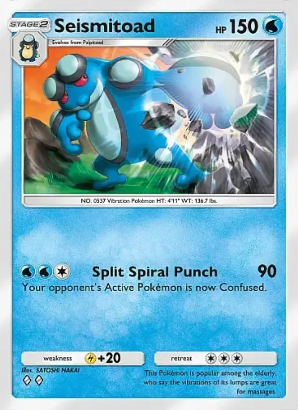 Image of the card Seismitoad