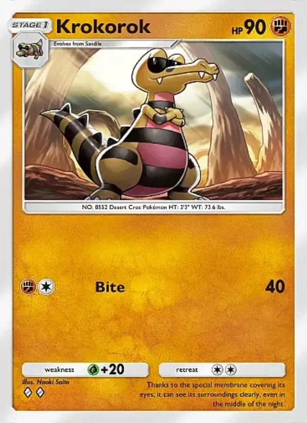 Image of the card Krokorok