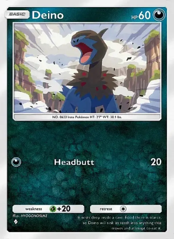 Image of the card Deino