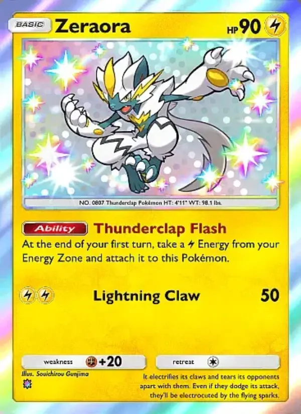 Image of the card Zeraora