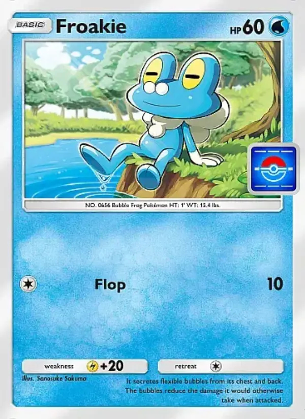Image of the card Froakie
