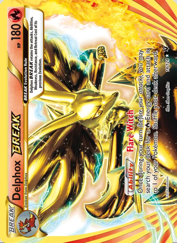 Image of the card Delphox BREAK