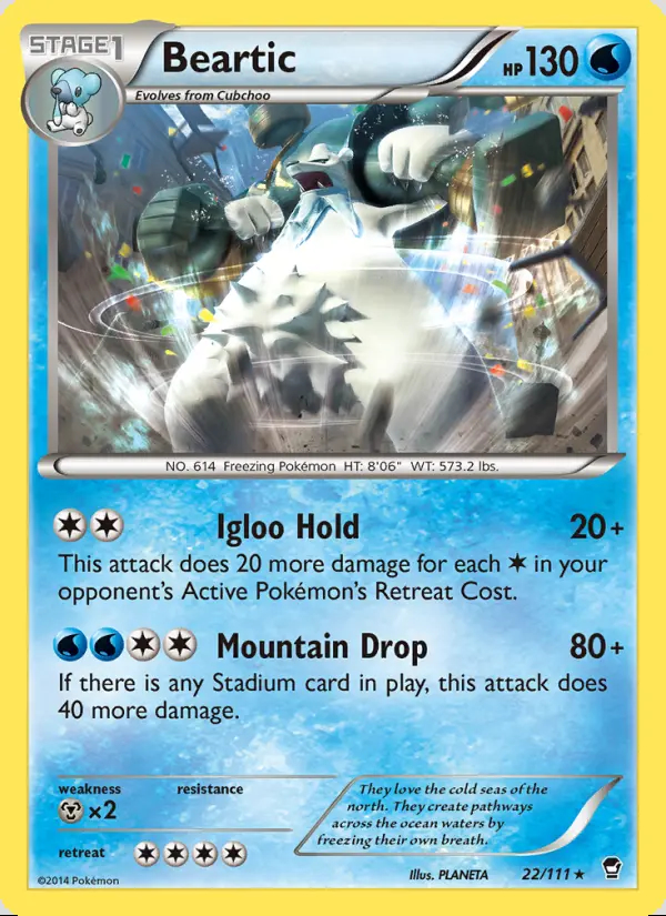 Image of the card Beartic