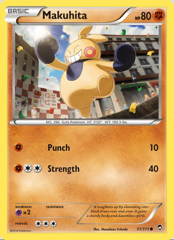 Image of the card Makuhita