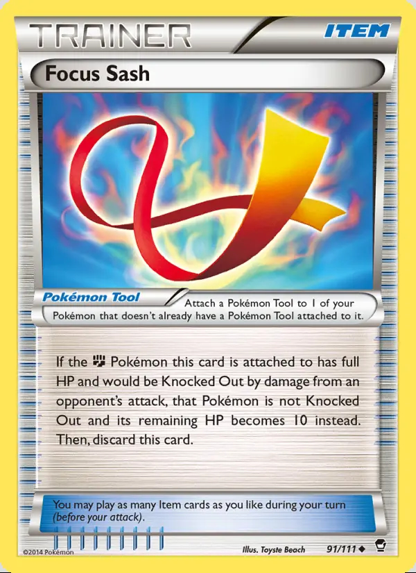 Image of the card Focus Sash