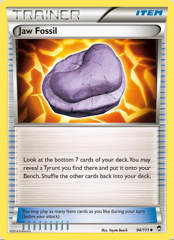 Image of the card Jaw Fossil