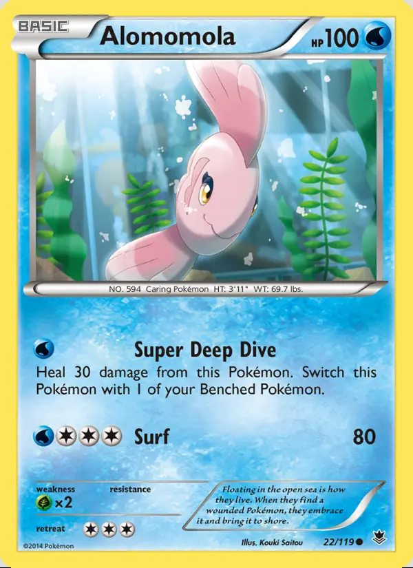Image of the card Alomomola