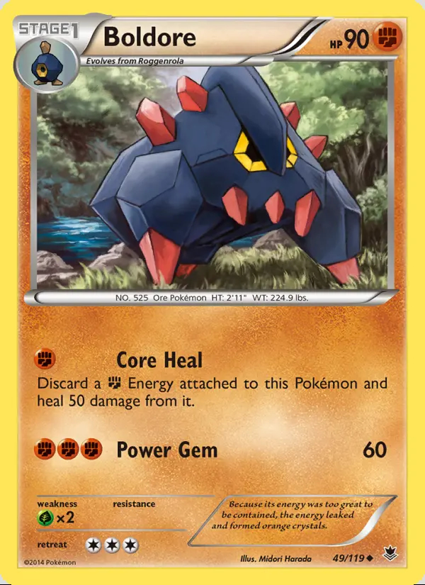 Image of the card Boldore