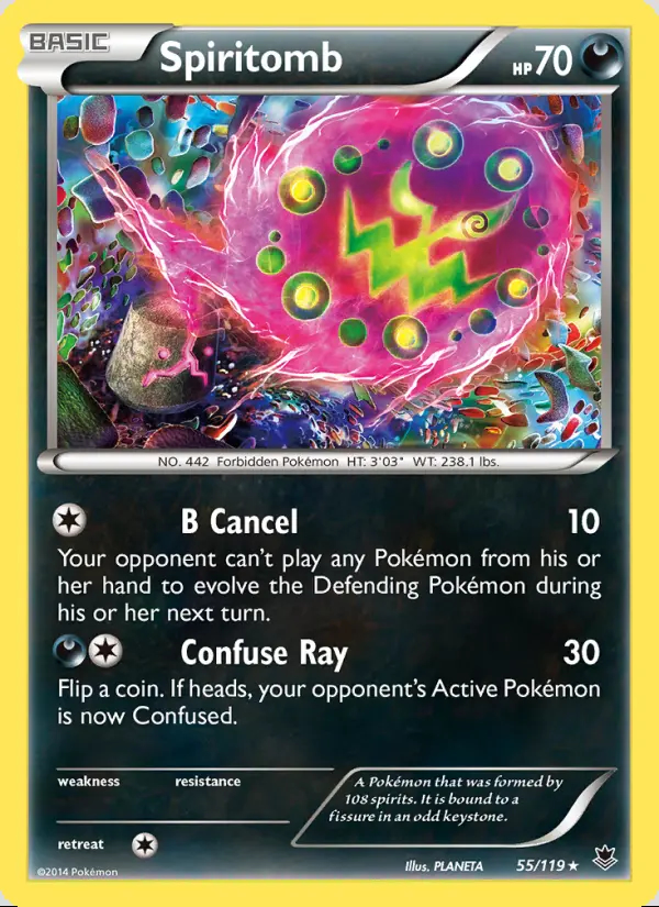 Image of the card Spiritomb