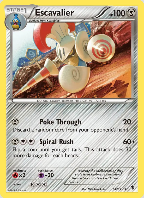 Image of the card Escavalier