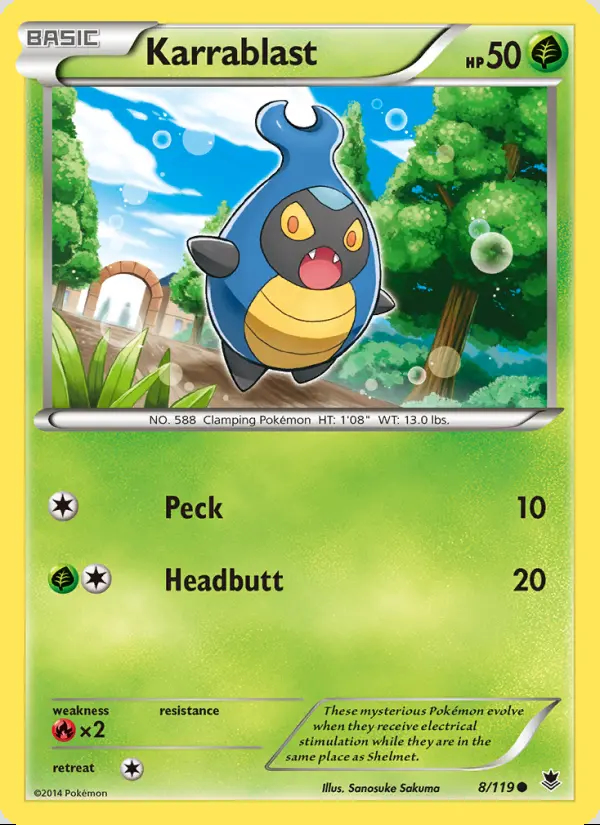 Image of the card Karrablast