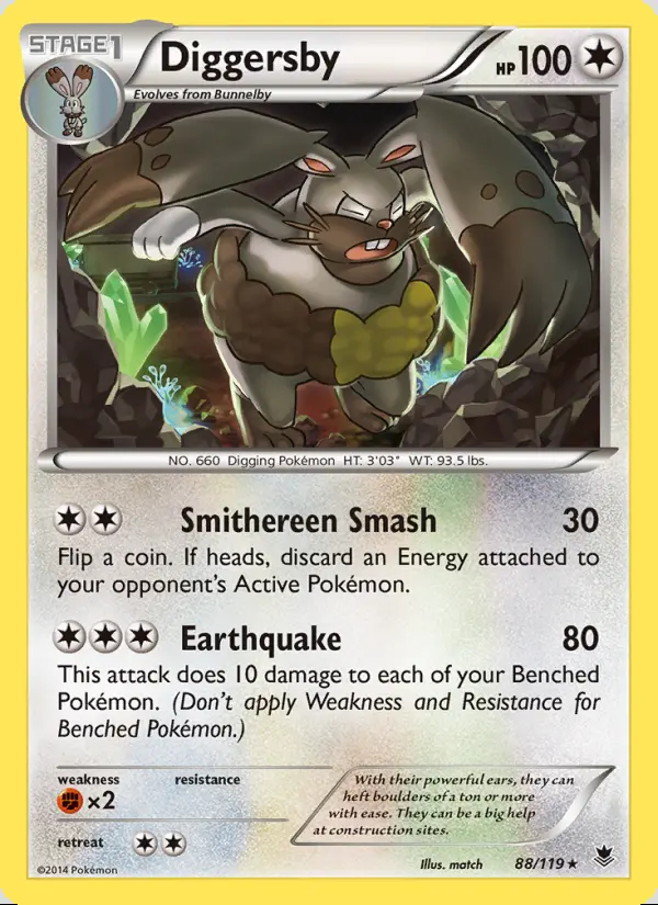 Image of the card Diggersby