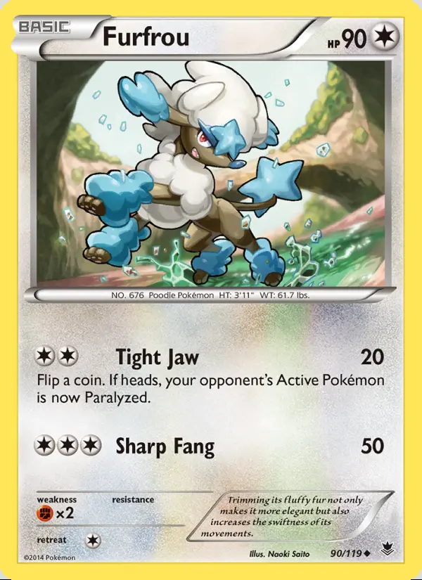 Image of the card Furfrou