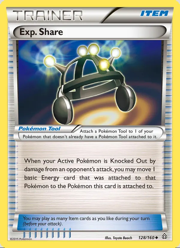 Image of the card Exp. Share