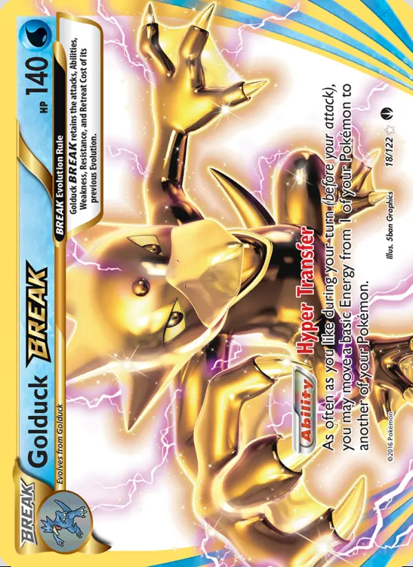 Image of the card Golduck BREAK