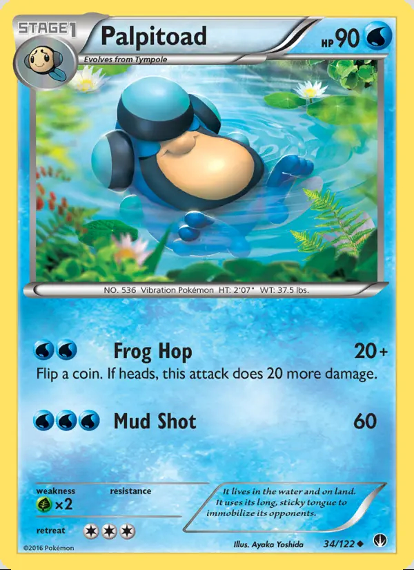 Image of the card Palpitoad