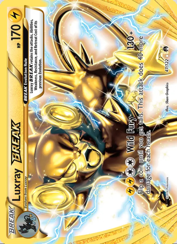 Image of the card Luxray BREAK