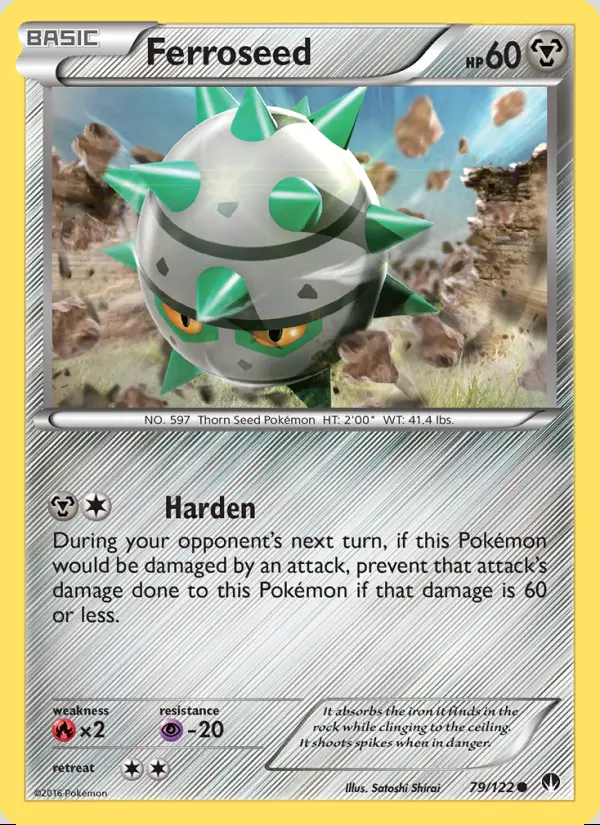 Image of the card Ferroseed
