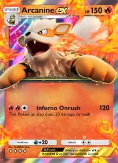 Image of the card Arcanine ex